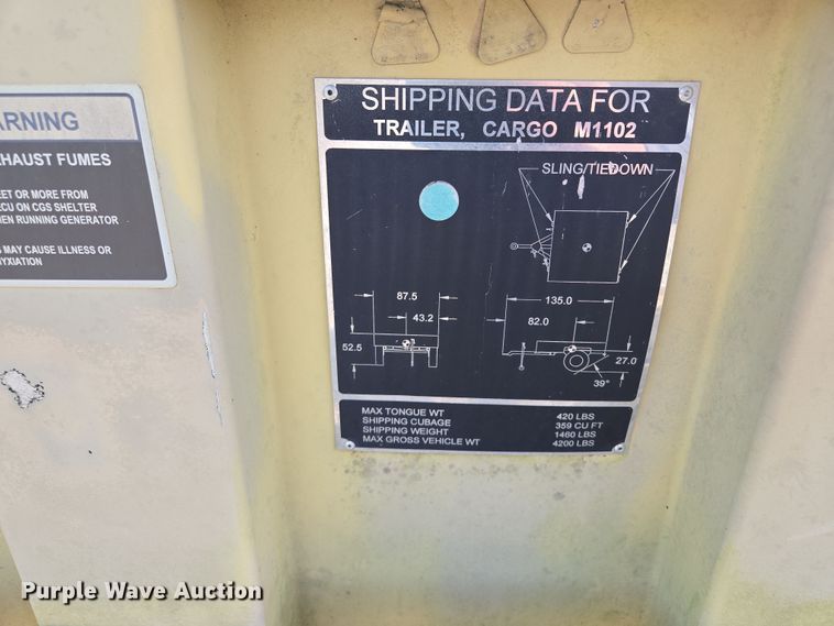 image for item EQ6966 2006 Utility trailer