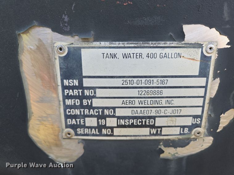 image for item EQ6967 1991 Tank trailer 