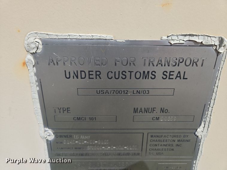 image for item EQ6969 Shipping container 