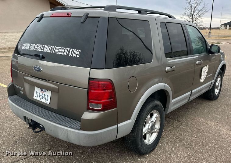 image for item ER8808 2002 Ford Explorer XLT SUV
