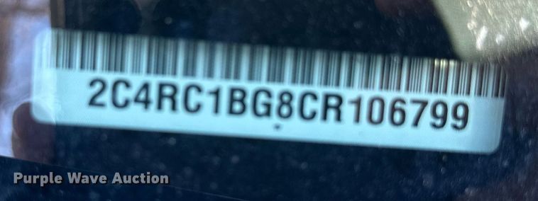 image for item ER8967 2012 Chrysler Town & Country  van