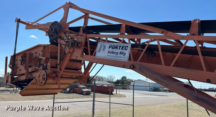 image for item ER8980 Portec Kolberg 2D-488 screening plant