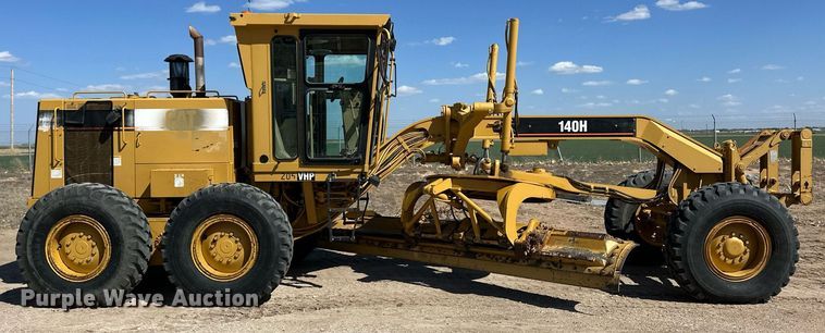 image for item ER8983 2002 Caterpillar 140H VHP motor grader