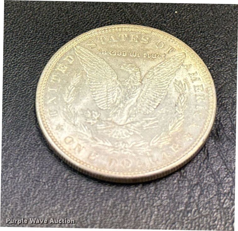 image for item NO9673 1885 Morgan silver dollar coin