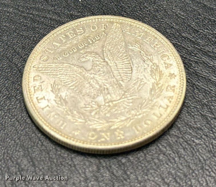 image for item NO9673 1885 Morgan silver dollar coin