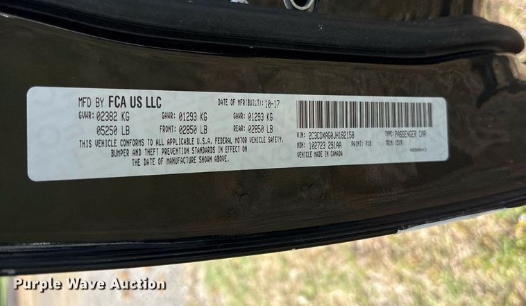 image for item OB9585 2018 Dodge Charger Police 