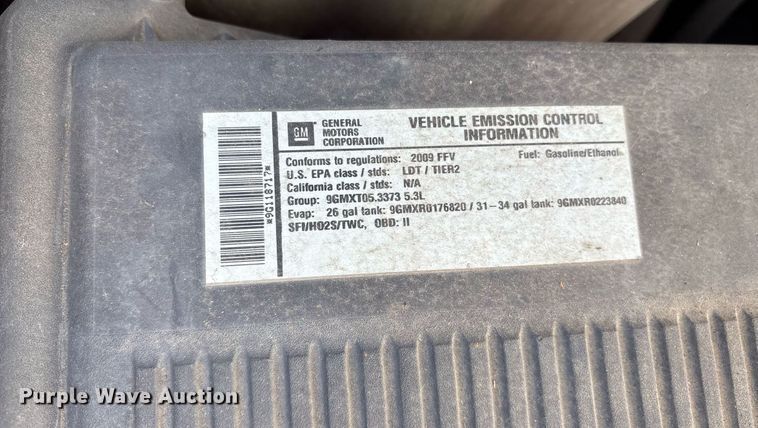 image for item OB9586 2009 Chevrolet Silverado 1500  Crew Cab pickup truck