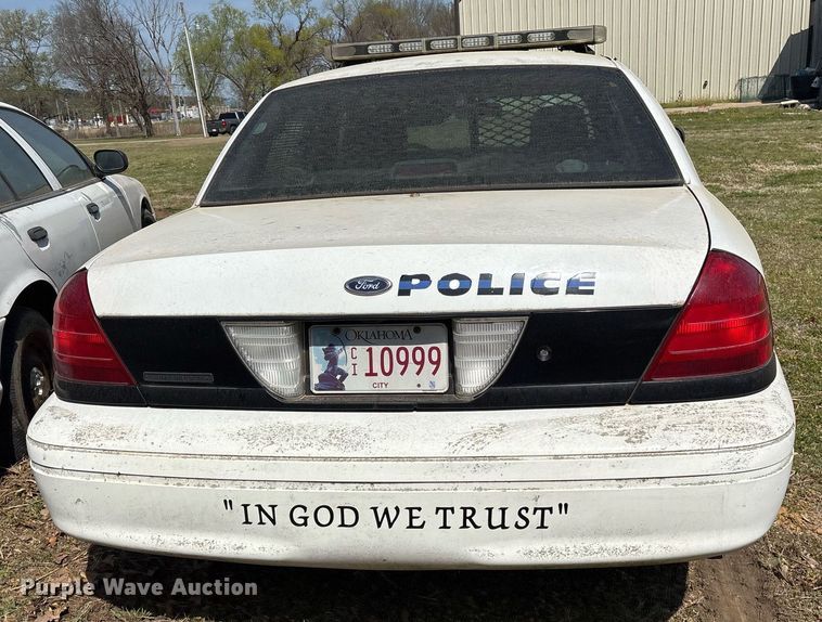 image for item OB9590 2008 Ford Crown Victoria Police Interceptor 