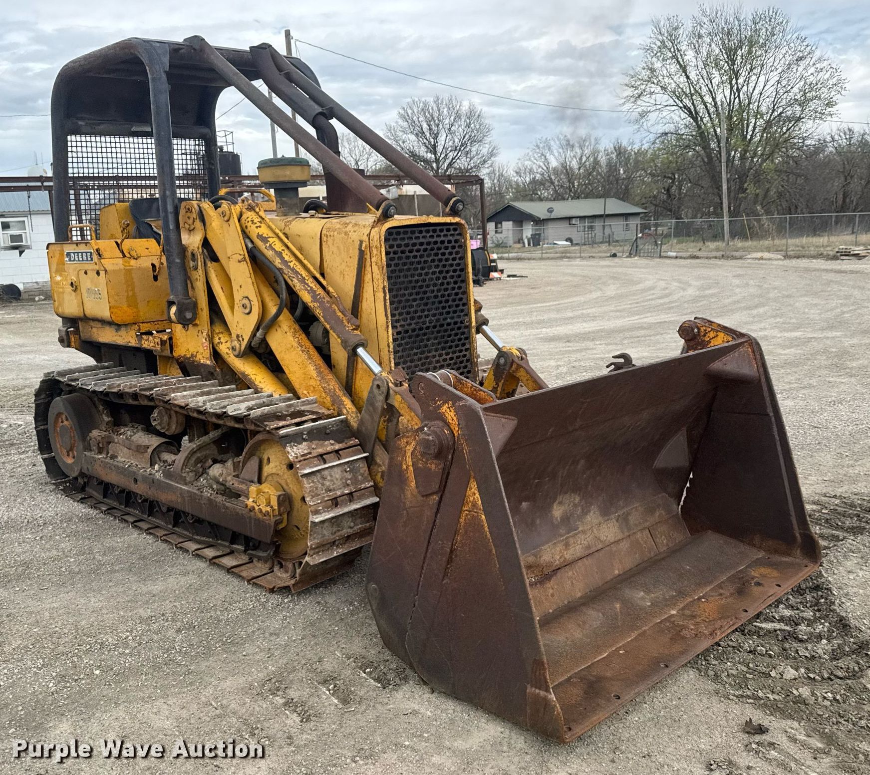 1977 John Deere 555A track loader in Altamont, KS | Item