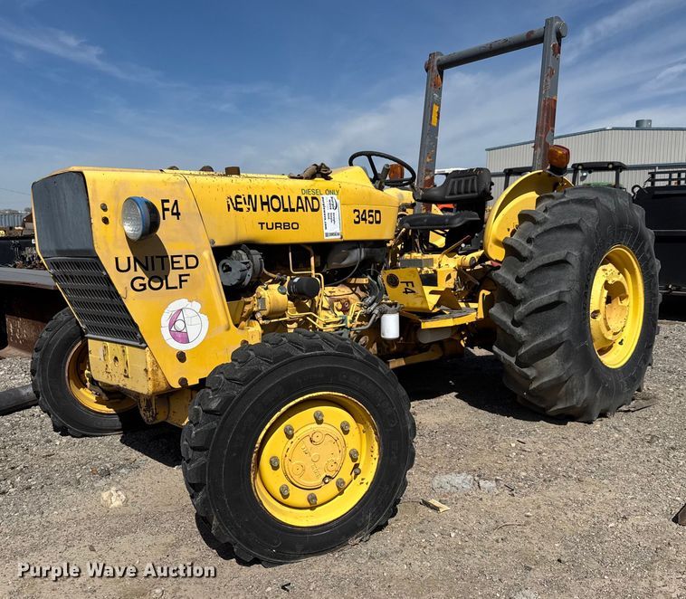 image for item DM5638 New Holland 345D MFWD tractor