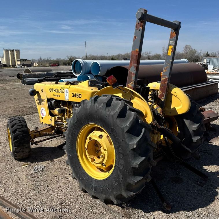 image for item DM5638 New Holland 345D MFWD tractor