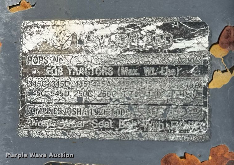 image for item DM5638 New Holland 345D MFWD tractor