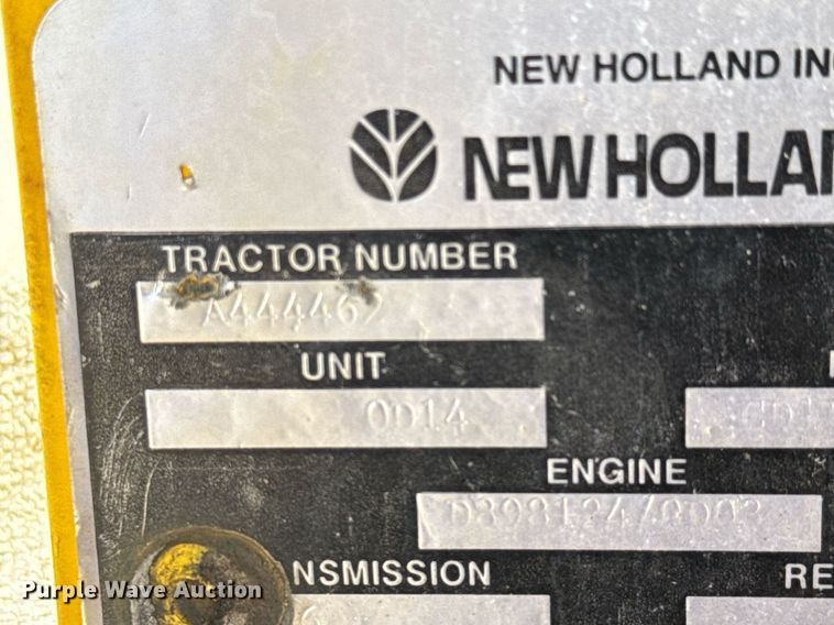 image for item DM5638 New Holland 345D MFWD tractor