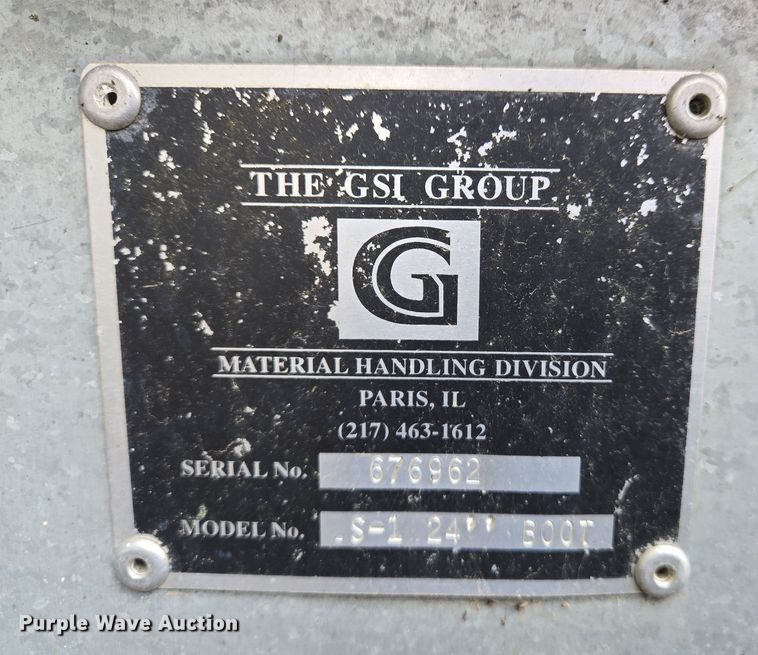 image for item DS5366 GSI Grain leg bucket elevator