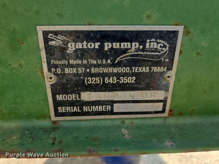 image for item DT4776 Gator Pump Tarpon DR pump