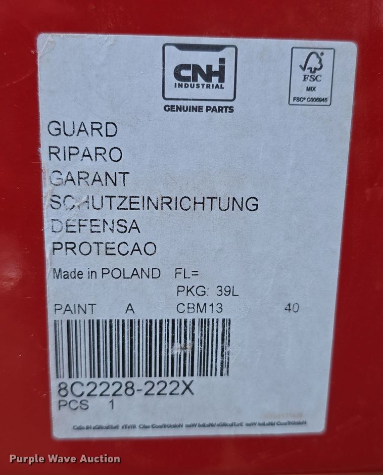 image for item DT6774 2021 New Holland Discbine 310FDB swather / windrower