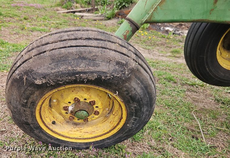 image for item DT7681 John Deere A2800 seven bottom plow