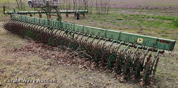 image for item DT7696 John Deere rototiller