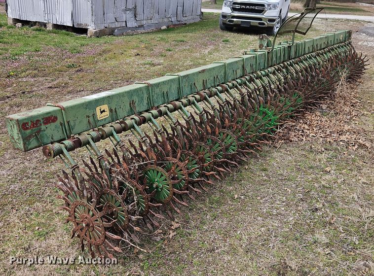 image for item DT7696 John Deere rototiller