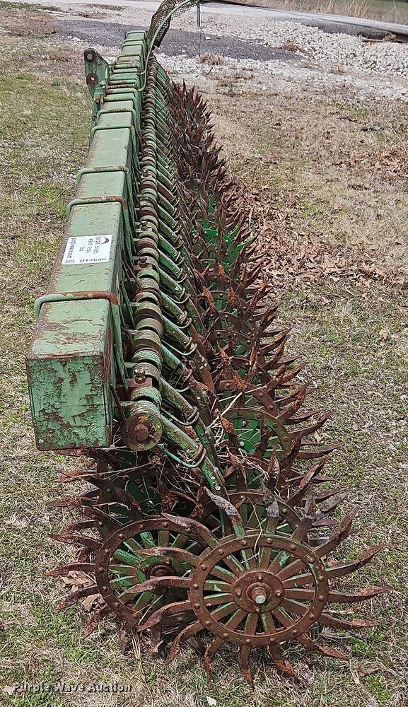image for item DT7696 John Deere rototiller
