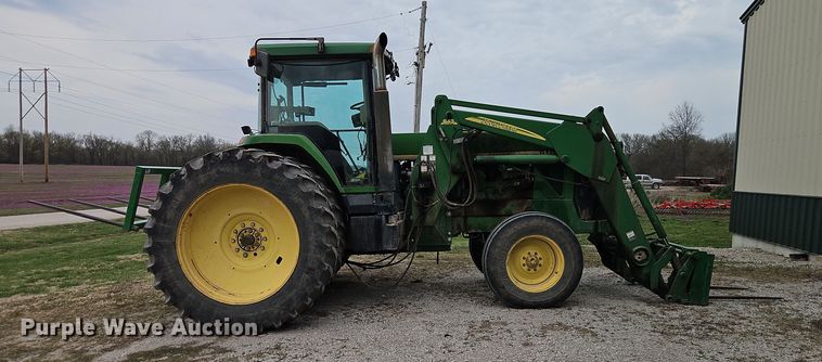 image for item DT7708 1995 John Deere 8100 tractor