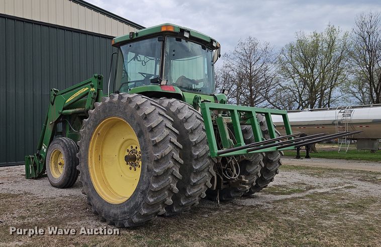 image for item DT7708 1995 John Deere 8100 tractor