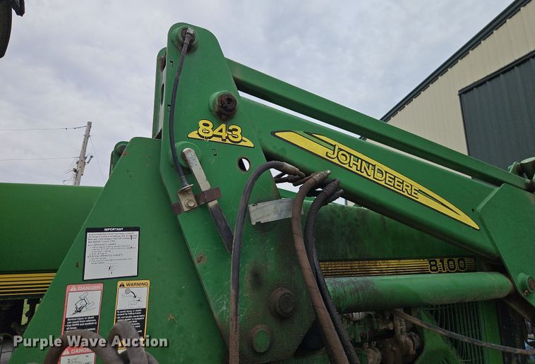 image for item DT7708 1995 John Deere 8100 tractor