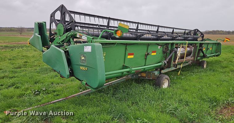 image for item DT7715 John Deere 930F flex head