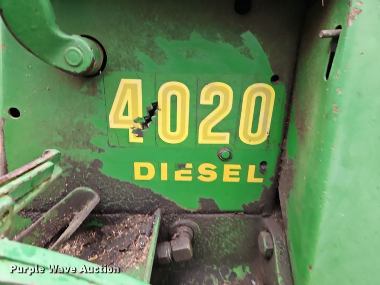 image for item DT7724 1966 John Deere 4020 tractor