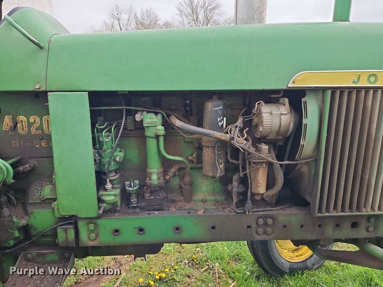 image for item DT7724 1966 John Deere 4020 tractor