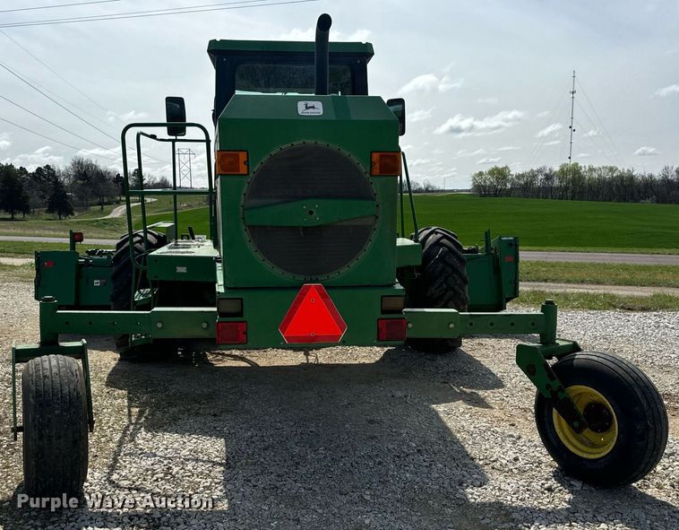 image for item DV1870 1998 John Deere 4890 swather / windrower