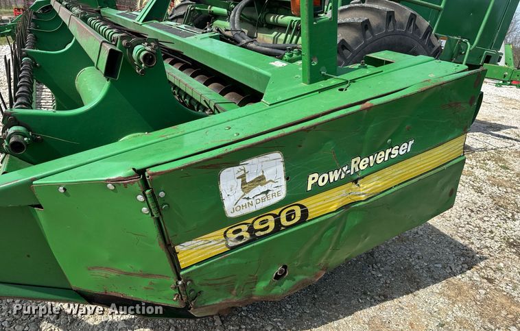 image for item DV1870 1998 John Deere 4890 swather / windrower