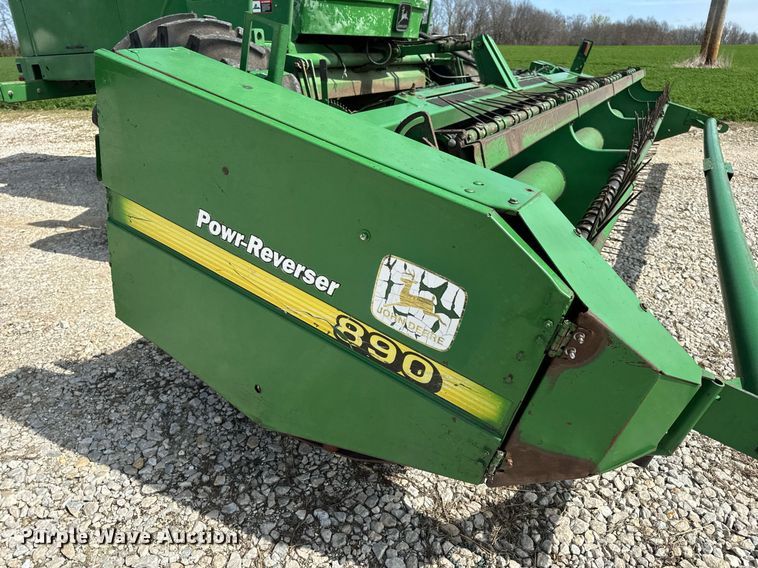 image for item DV1870 1998 John Deere 4890 swather / windrower