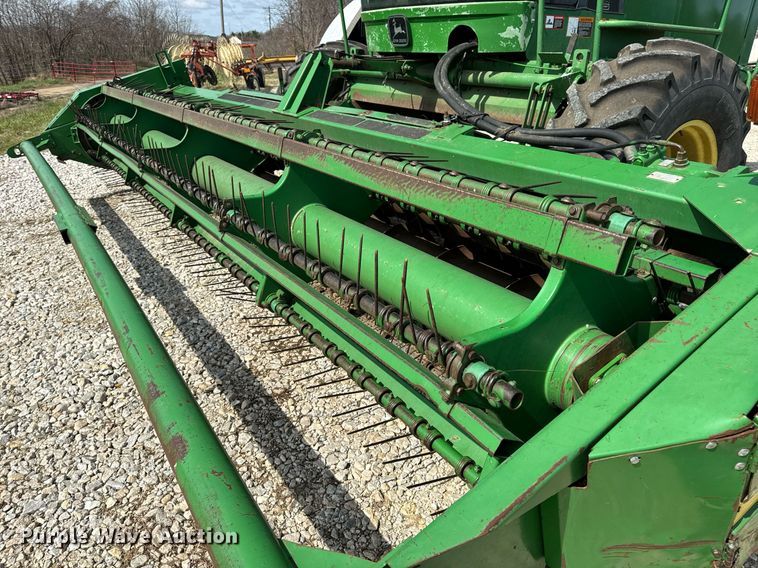 image for item DV1870 1998 John Deere 4890 swather / windrower