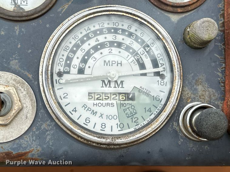 image for item DV1875 Minneapolis-Moline G705 tractor