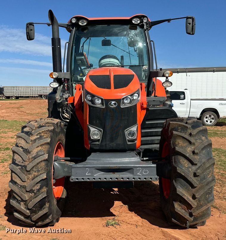 image for item DW8641 2019 Kubota M7-131 MFWD tractor
