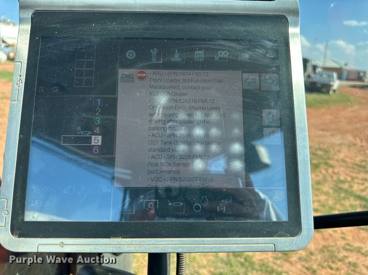 image for item DW8641 2019 Kubota M7-131 MFWD tractor