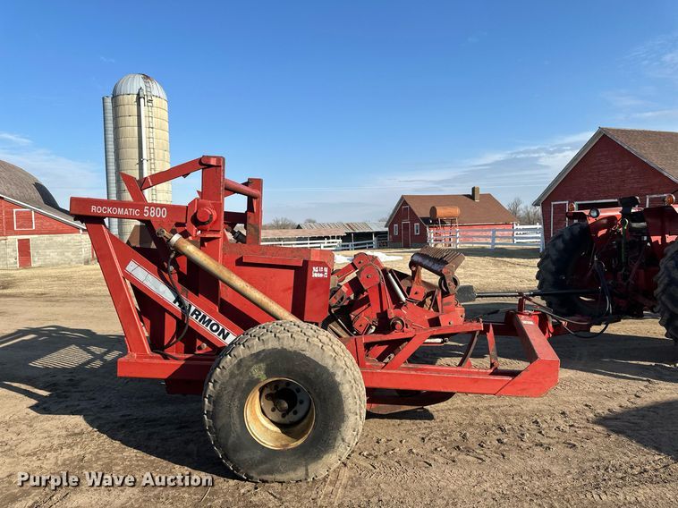 image for item EC2380 1990 Harmon Rockomatic 5800 rock picker