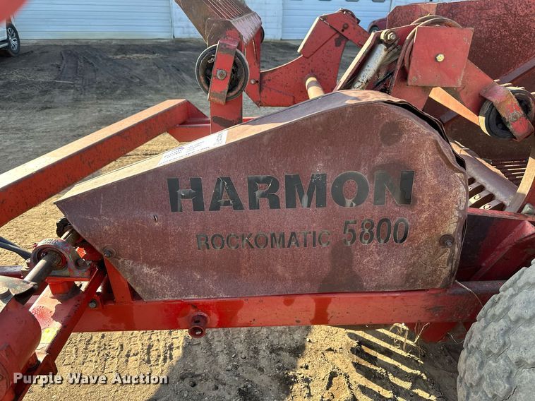 image for item EC2380 1990 Harmon Rockomatic 5800 rock picker