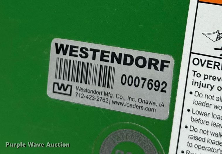 image for item ED4157 Westendorf TA-29 loader
