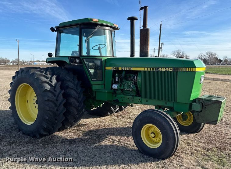 image for item EG6168 1978 John Deere 4840 tractor