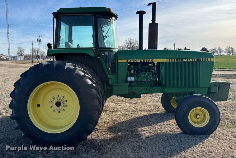 image for item EG6168 1978 John Deere 4840 tractor