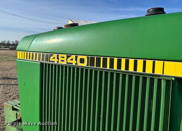 image for item EG6168 1978 John Deere 4840 tractor