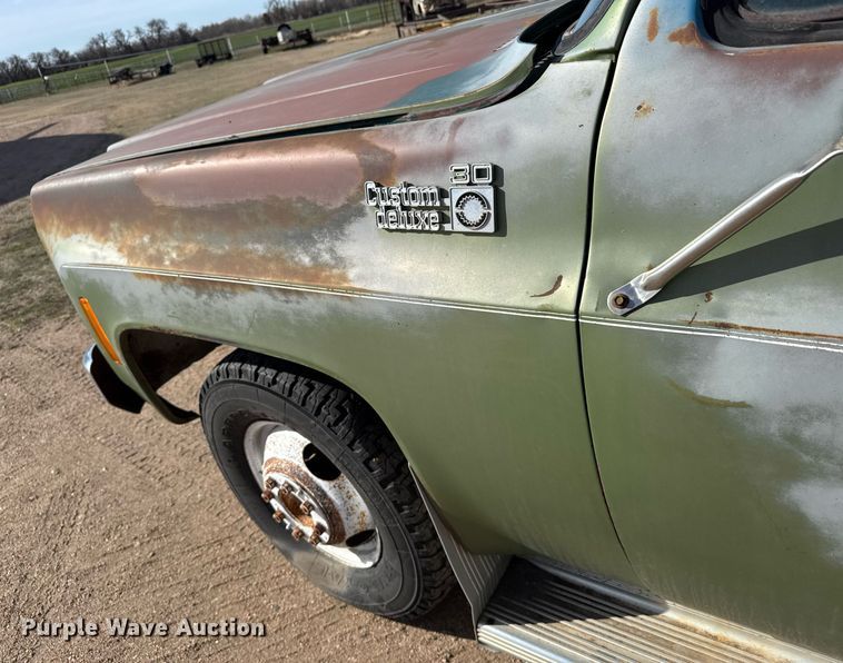 image for item EG6173 1976 Chevrolet C30 winch truck