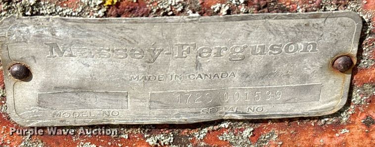 image for item EG6180 Massey-Ferguson 60 field cultivator