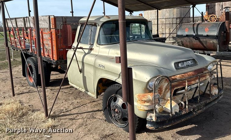 image for item EG6186 1955 GMC grain truck