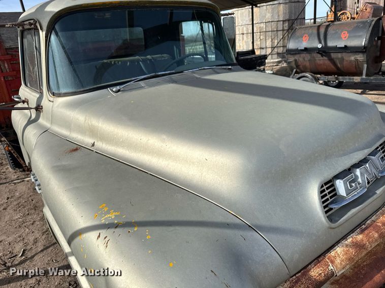 image for item EG6186 1955 GMC grain truck