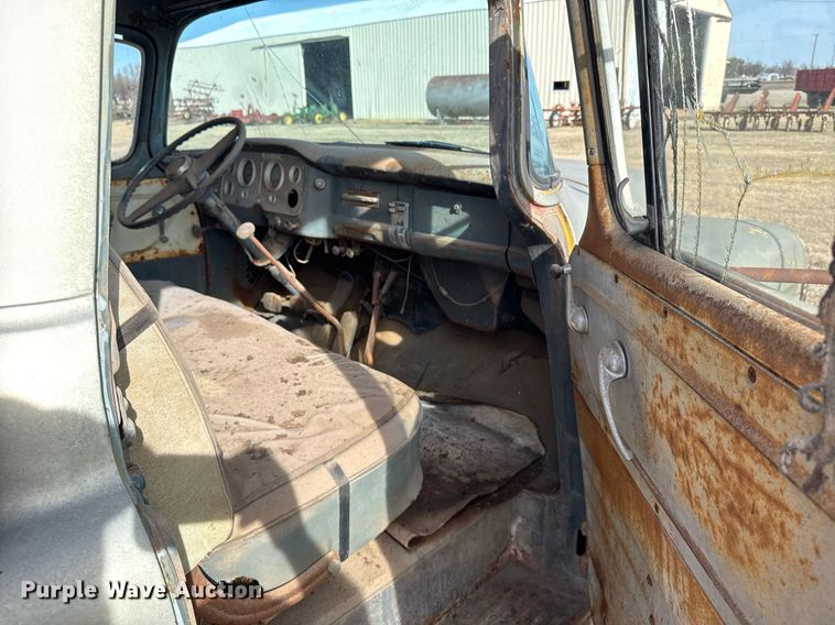 image for item EG6186 1955 GMC grain truck
