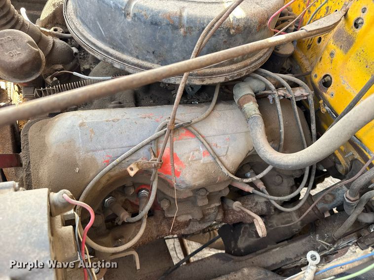 image for item EG6186 1955 GMC grain truck