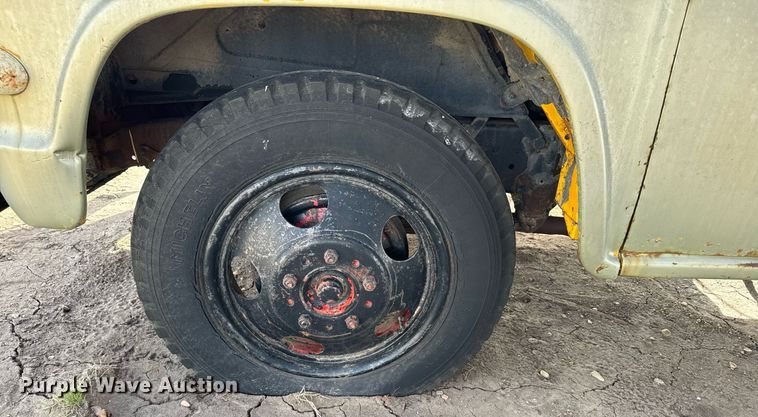 image for item EG6186 1955 GMC grain truck